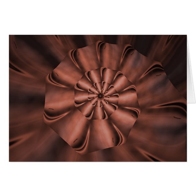 Cartão O mogno aumentou II (Frente Horizontal)