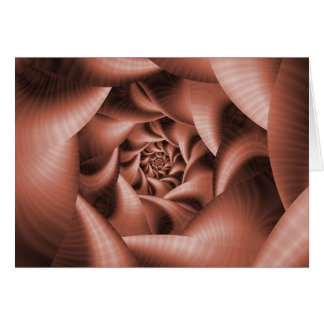 Cartão O mogno aumentou III