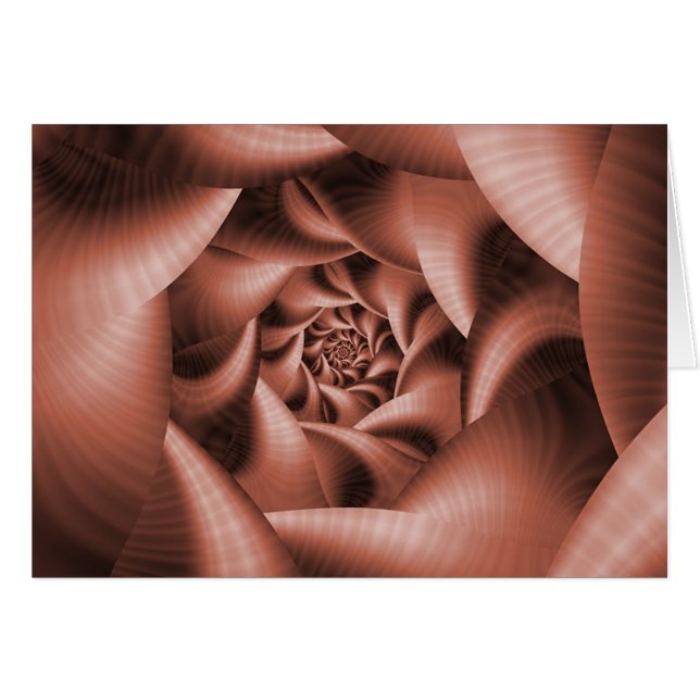 Cartão O mogno aumentou III (Frente Horizontal)