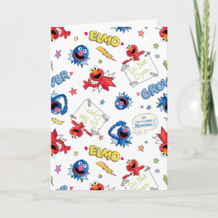 Cartão O monstro no fim deste padrão de história