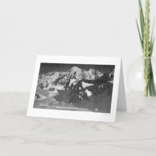 Cartão O Monte McKinley Alaska 1910