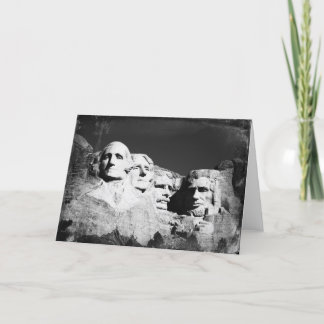 Cartão O Monte Rushmore