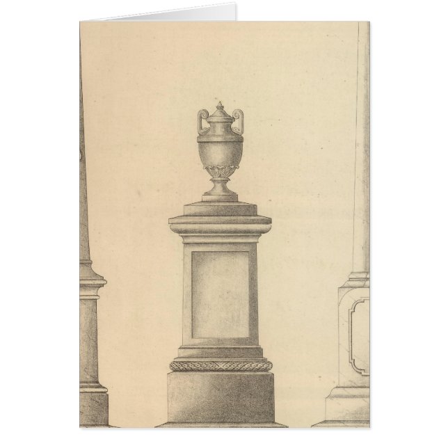Cartão O Monumento Marble e Granito de Graham funciona (Frente)