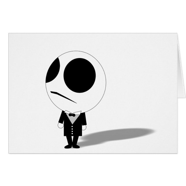 Cartão O Mordomo (Frente horizontal)