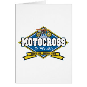 Cartão O motocross é minha vida
