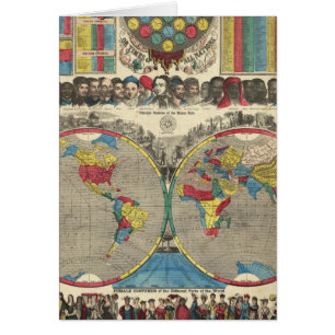 Cartão O Mundo em Uma Visão