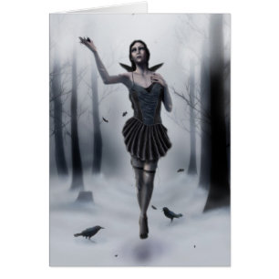 Cartão O musa escuro