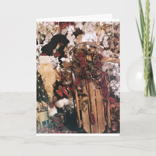 CARTÃO ***O NATAL DESEJA*** PARA UM E TODOS! (Frente)