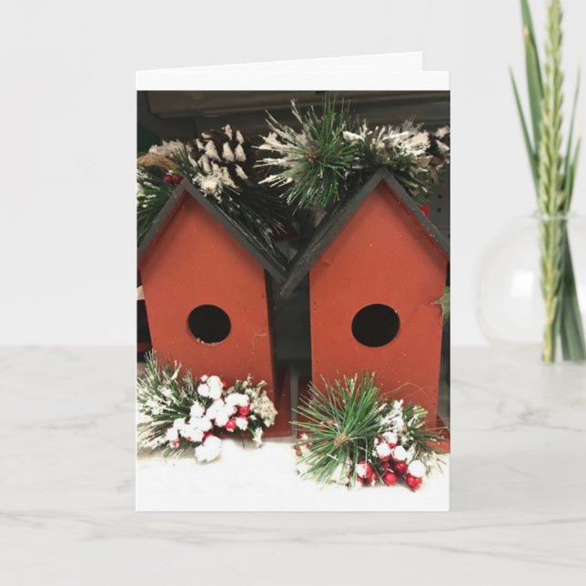 CARTÃO O NATAL ESTÁ NO AR E OS DESEJOS ESTÃO NO CAMINHO (Frente)