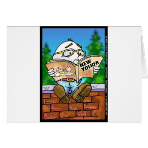 Cartão O New Yorker Matou o Humpty Dumpty? Presentes de D