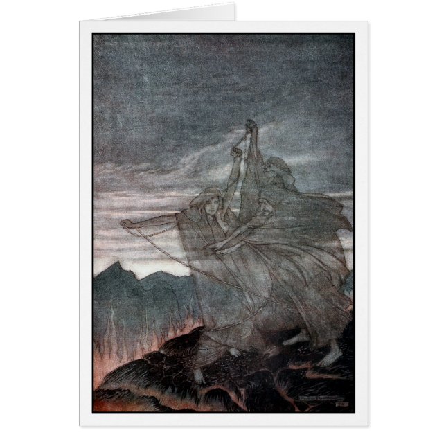 Cartão O Norns desaparece (Frente)