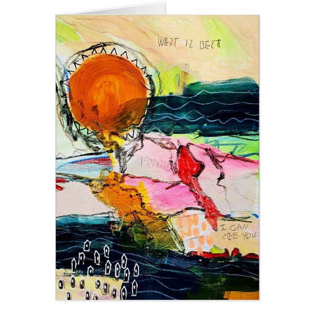 Cartão O Ocidente é o melhor (Frente)