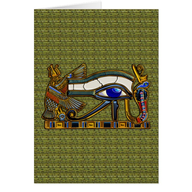 Cartão O olho de Horus (Frente)