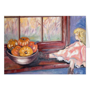 Cartão O outono está aqui