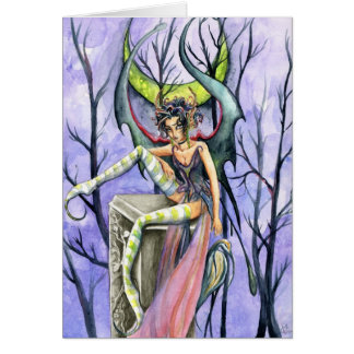 Cartão O país das fadas o mais escuro