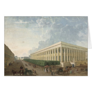 Cartão O Palais de la a Bolsa