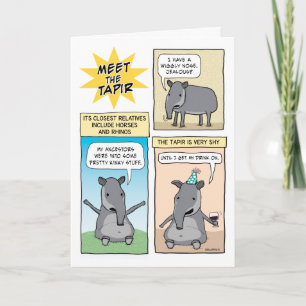 Cartão O partido engraçado gosta de um aniversário do