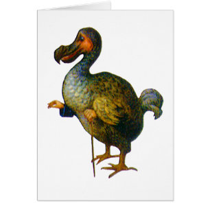 Cartão O pássaro do Dodo