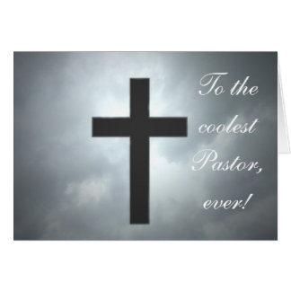 Cartão O pastor o mais fresco nunca