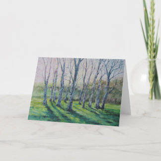 Cartão o pensamento de você carda