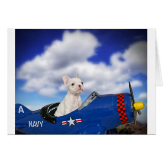 Cartão O pequeno piloto