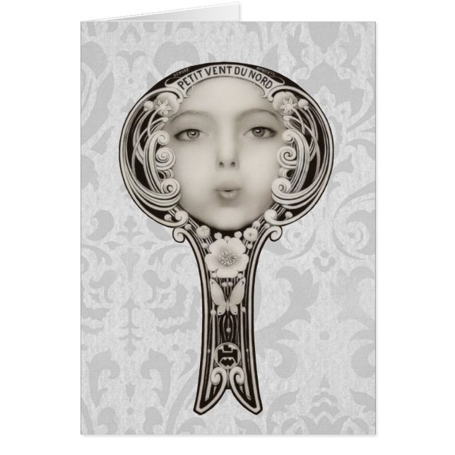 Cartão O Pequeno Vento Norte (Frente)