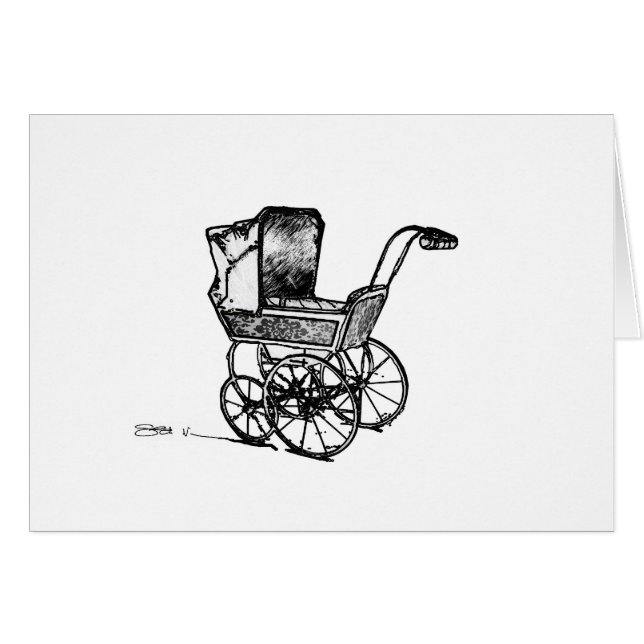 Cartão O Perambulator (Frente Horizontal)