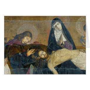 Cartão O Pieta de Avignon, 1450-60