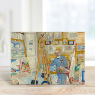 Cartão O Pintor do Esqueleto James Ensor