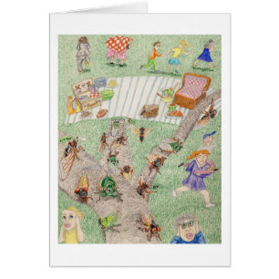 Cartão O piquenique ruidoso