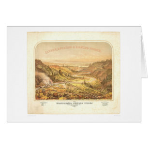 Cartão O pó de Califórnia trabalha em Santa Cruz (0195A)