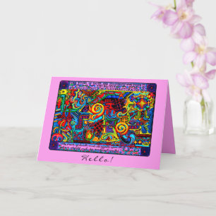 Cartão O poder da Fé La Fuerza de la Fe Hello