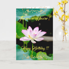 Cartão O poder da ventoinha