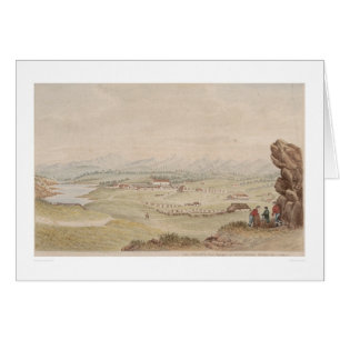 Cartão O Presidio e o povoado indígeno de Monterey (1104)