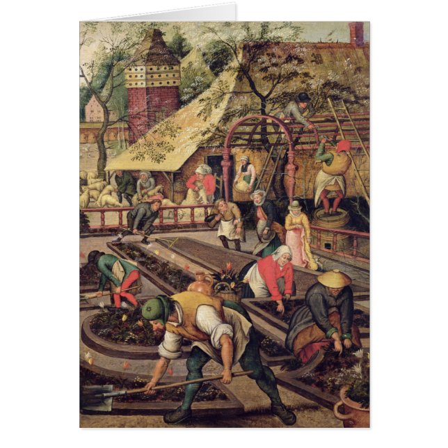 Cartão O primavera (Frente)