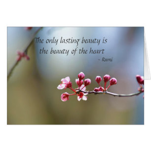 Cartão O primavera floresce beleza