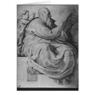 Cartão O profeta Zacharias