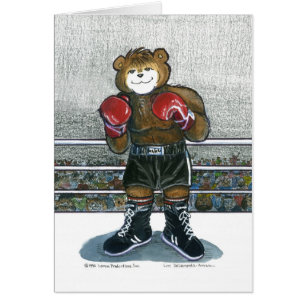 Cartão O pugilista