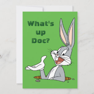 Cartão O QUE ESTÁ ACONTECENDO, DOC?™ COELHO BUGS™ Buraco