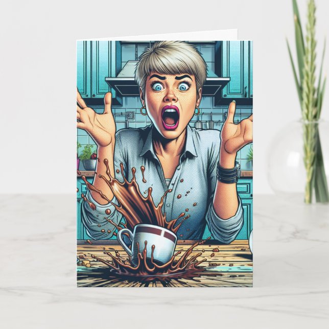 Cartão O que está acontecendo neste mundo? (Frente)