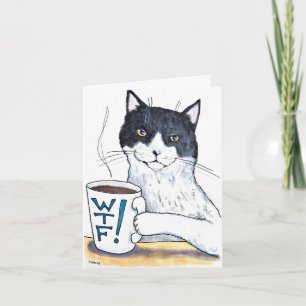 Cartão O Que Felino