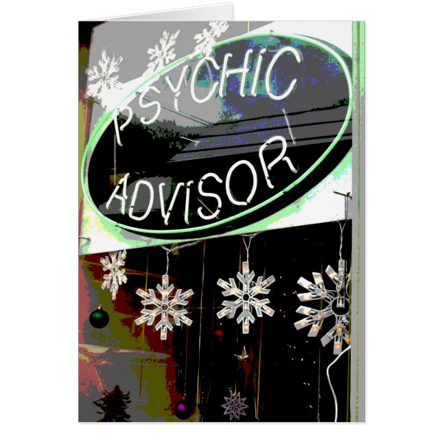 Cartão O que o futuro guardara (Frente)