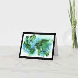 Cartão O que o mundo precisa agora da placa