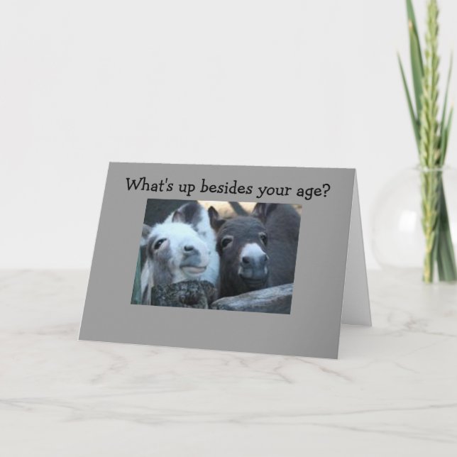 CARTÃO O QUE SE PASSA ALÉM DA SUA IDADE? (Frente)