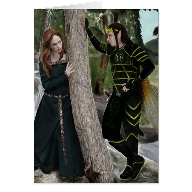 Cartão O que sonha pode vir (Frente)