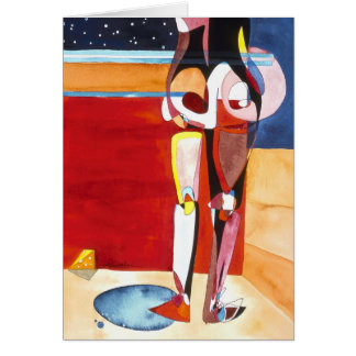 Cartão O queijo está apenas