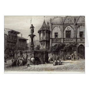 Cartão O Rathhaus, Hildesheim