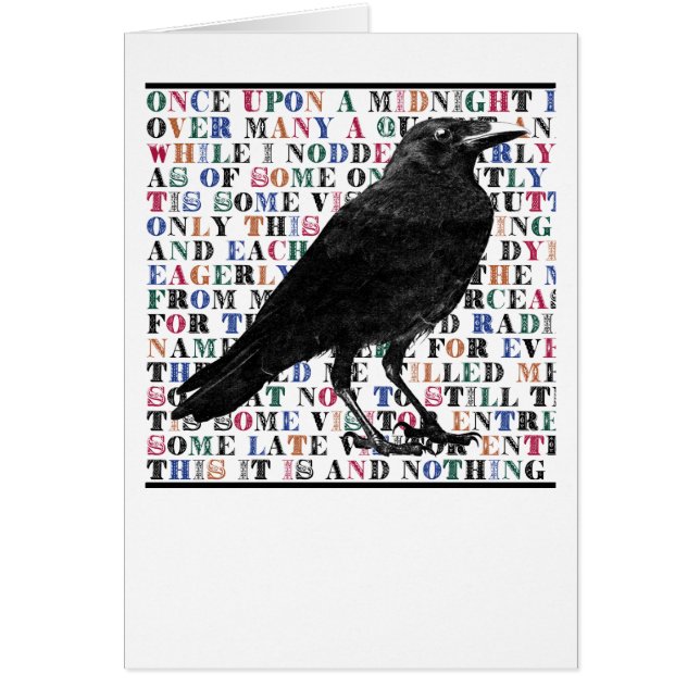 Cartão O Raven (Frente)