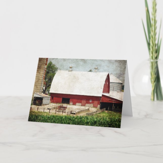 Cartão O Red Barn (Frente)