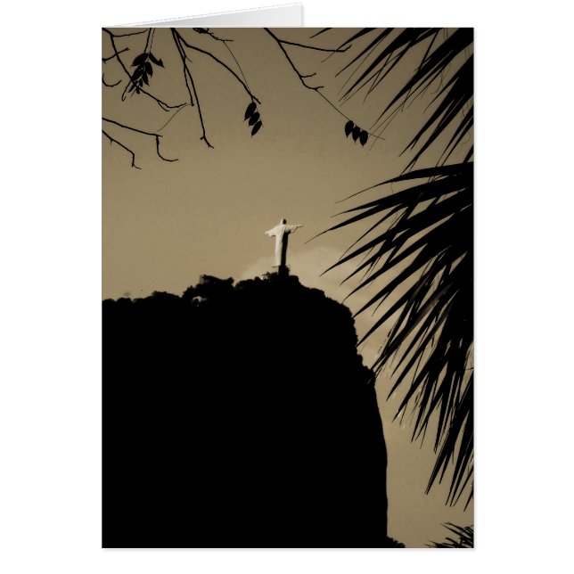 Cartão O redentor (Frente)